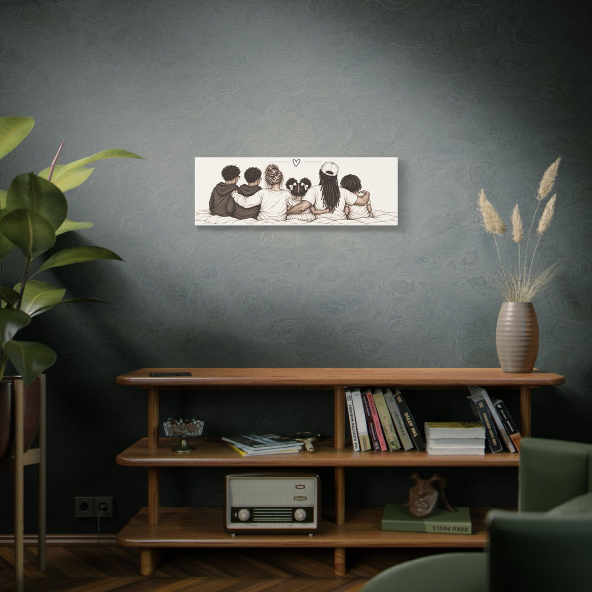 CUSTOM CANVAS AND FRAMED ART - Family Love Canvas Print
