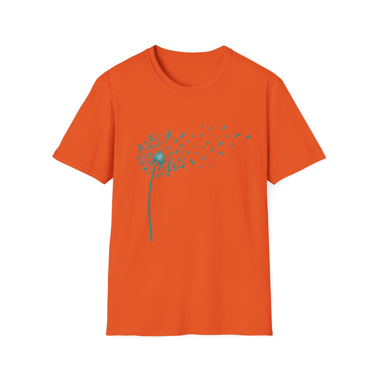 Ovarian Cancer Awareness Dandelion T-Shirt