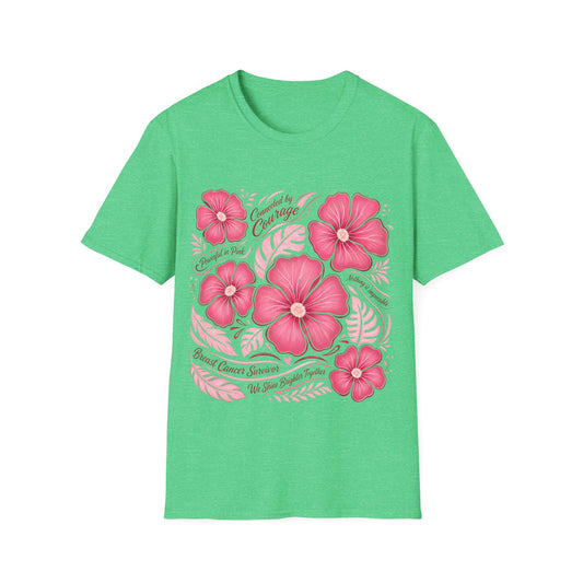 Breast Cancer Survivor Shirt ๐ธ Pink Floral T-Shirt