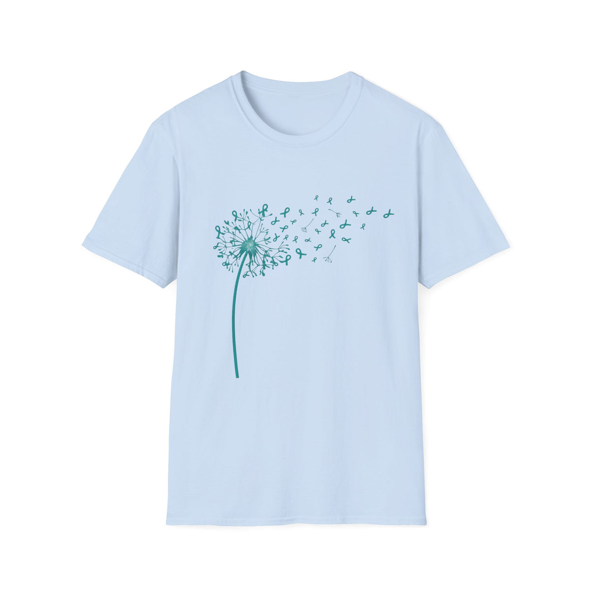 Ovarian Cancer Awareness Dandelion T-Shirt