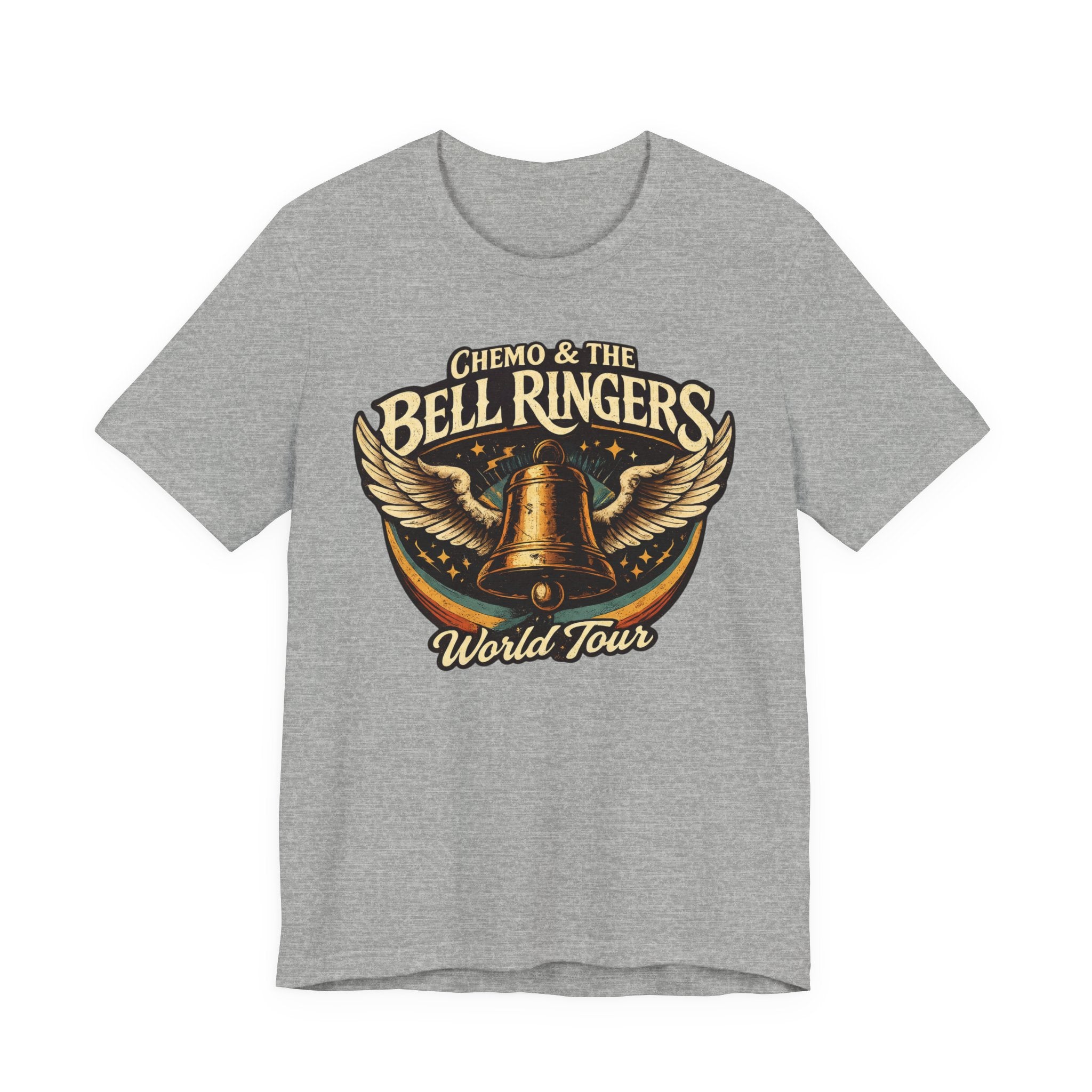 Chemo & The Bell Ringers World Tour Shirt | Cancer Survivor Gift | Chemo Patient Support Tee | Bell Ringing Celebration | Up to 4XL