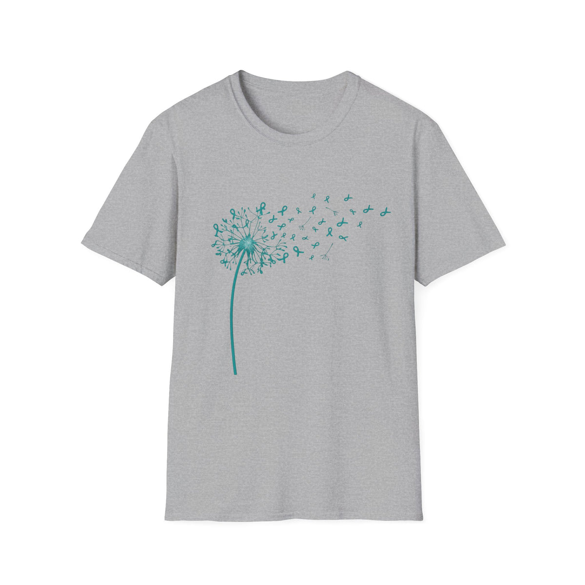 Ovarian Cancer Awareness Dandelion T-Shirt