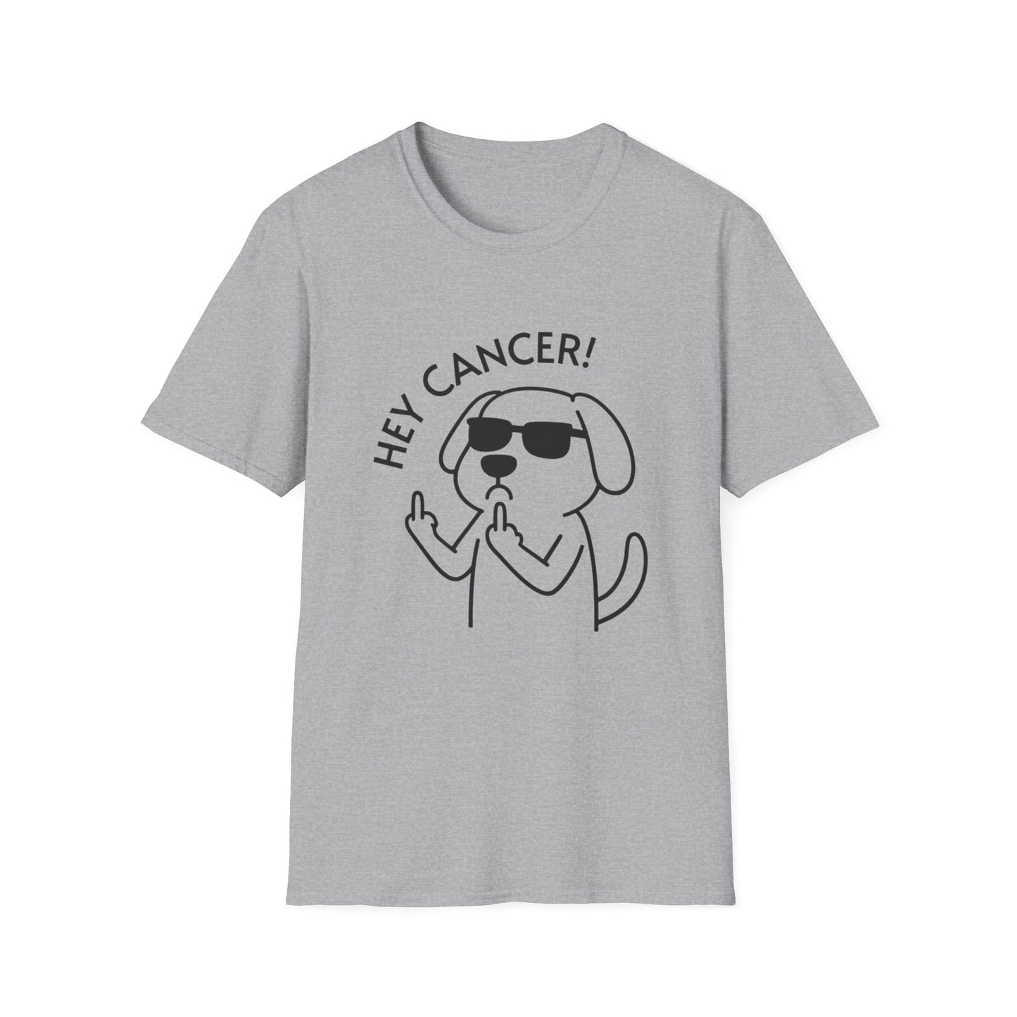 Hey Cancer! Dog Graphic T-shirt
