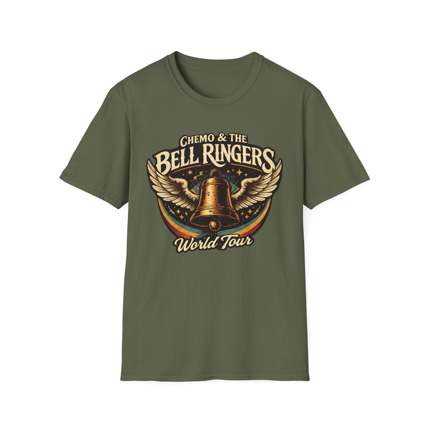 Chemo & The Bell Ringers World Tour T-Shirt,  FRONT & BACK PRINT
