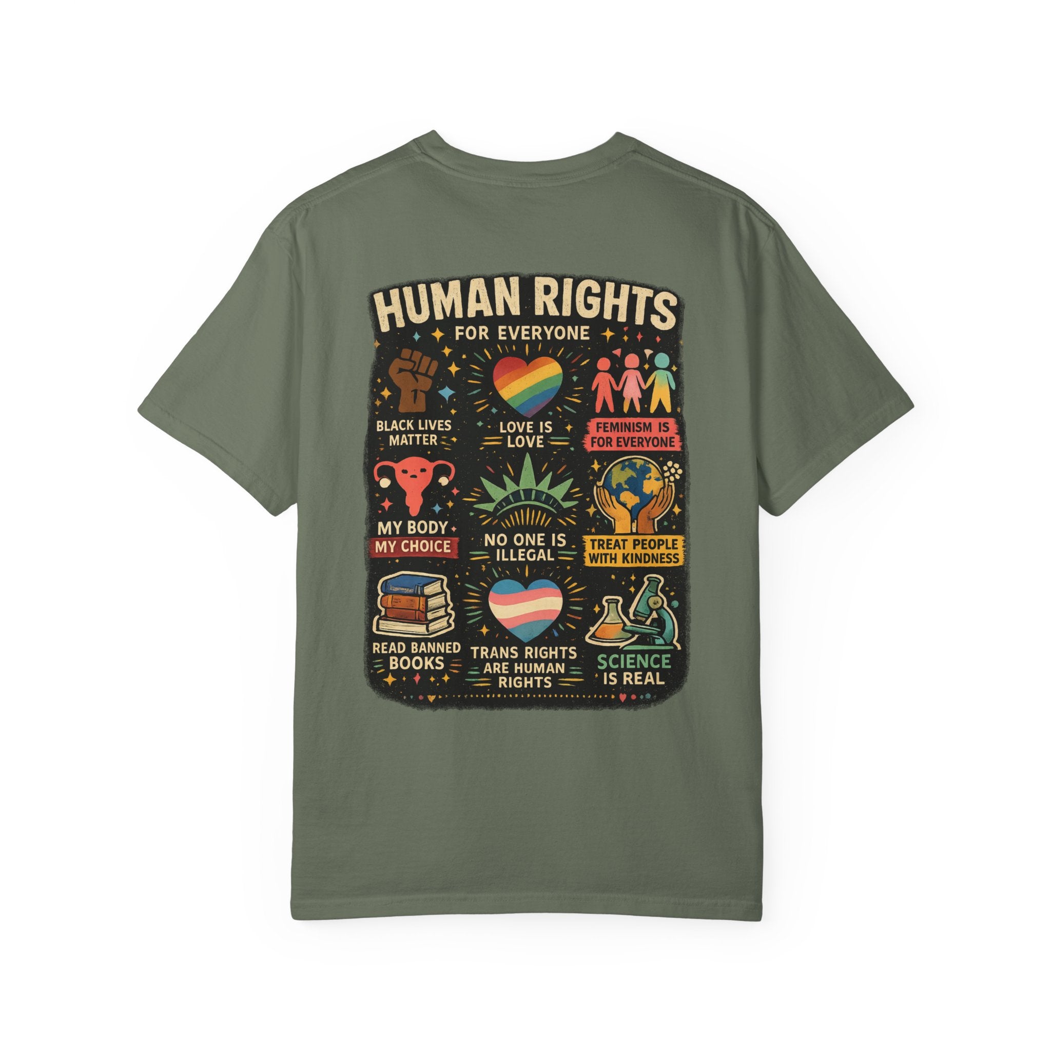 Human Rights Shirt, LGBTQ Ally Tee, Equality Shirt, Love Is Love Shirt, Pride Month Gift, Human Rights Are Human Rights Tee