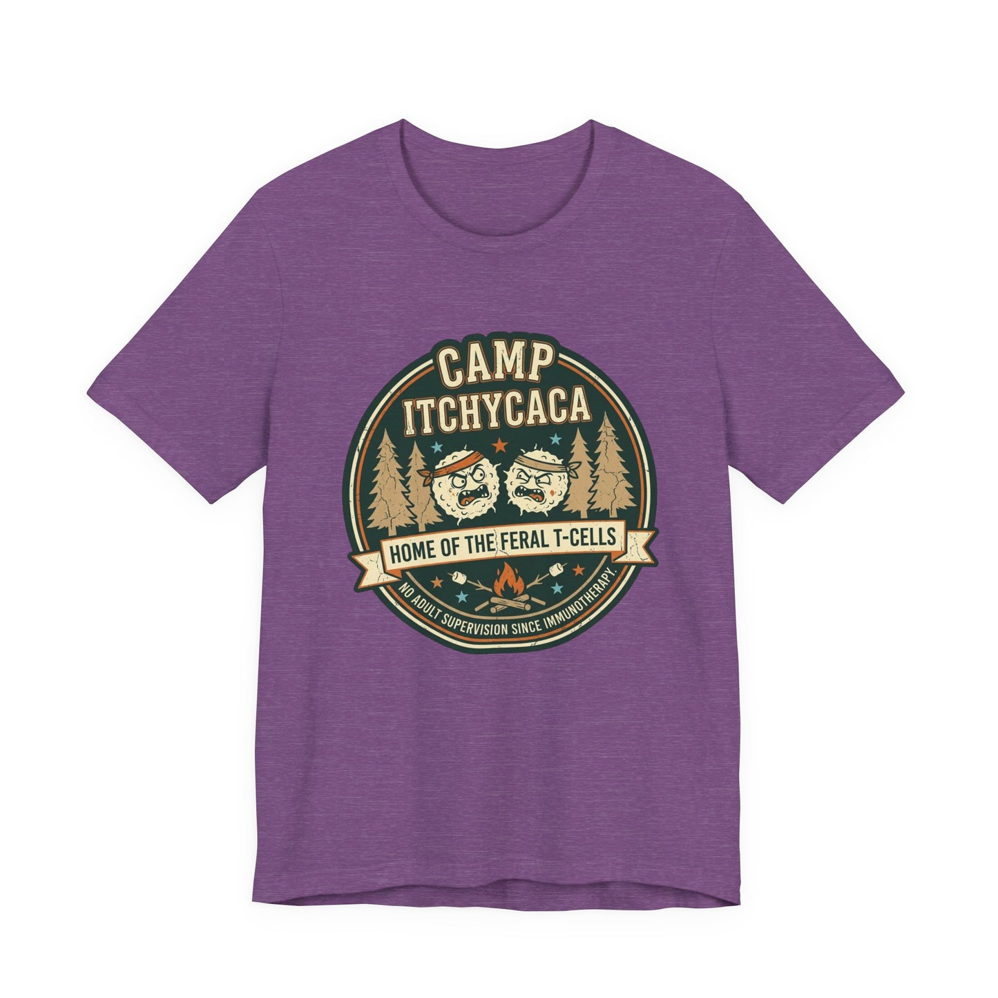 Immunotherapy Summer Camp Tshirt | Cancer Support Gift