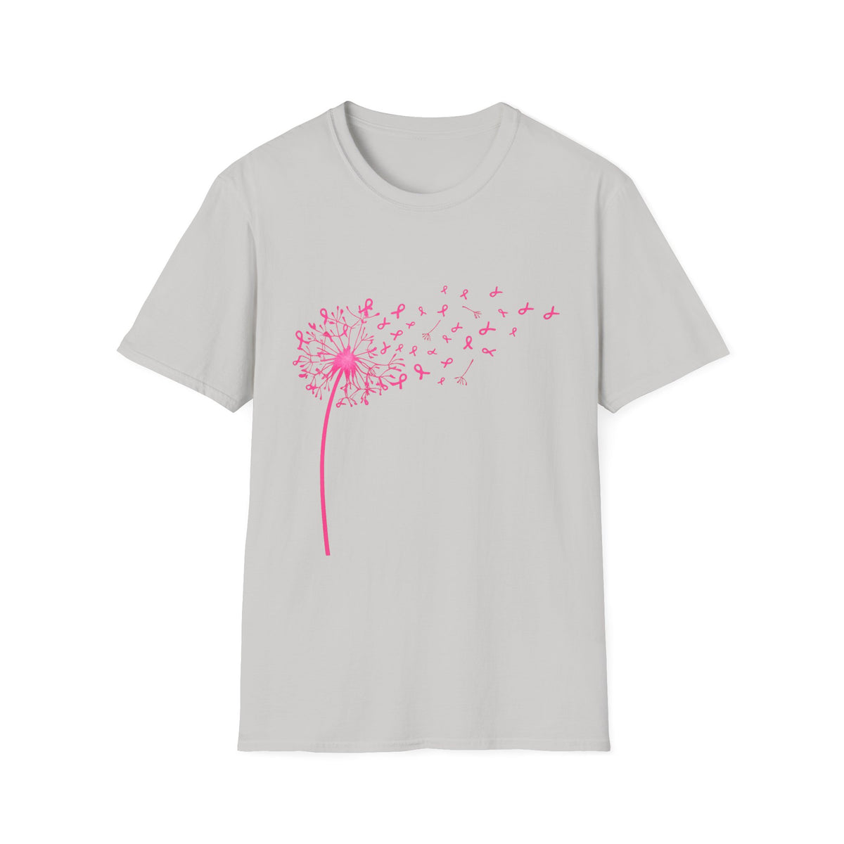 Breast Cancer Awareness Dandelion T-Shirt