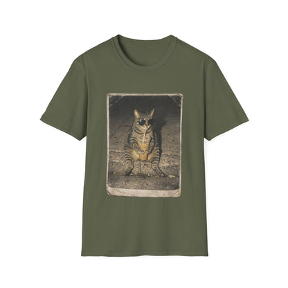 Vintage Tabby Cat Photo T-Shirt