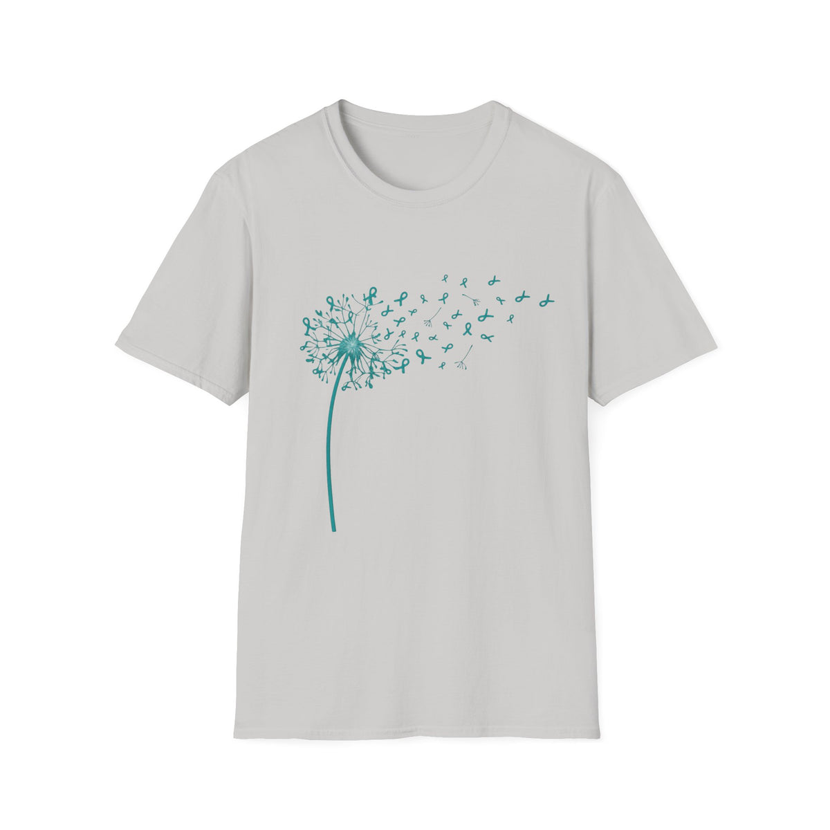 Ovarian Cancer Awareness Dandelion T-Shirt