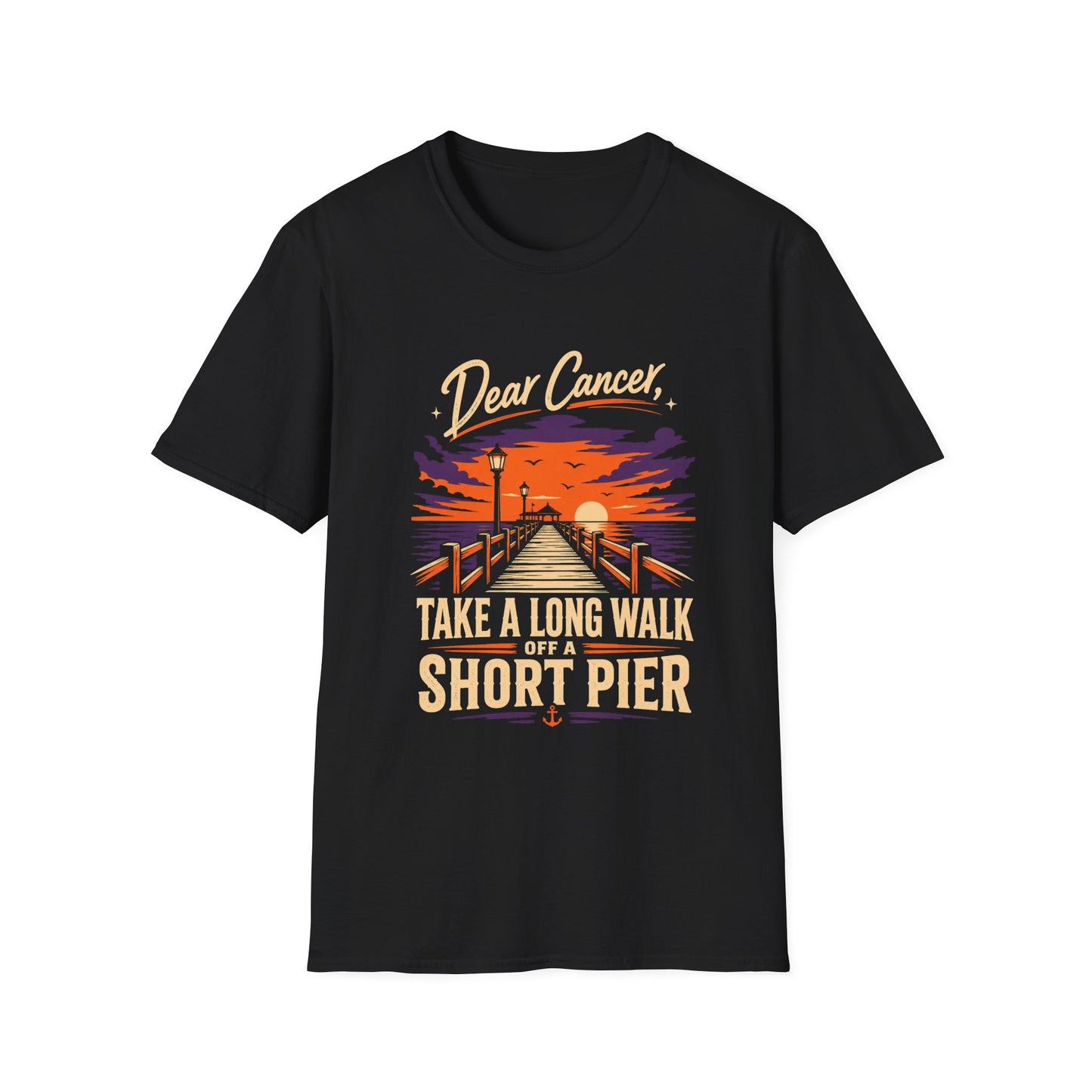 Dear Cancer Take a Long Walk Off a Short Pier T-Shirt