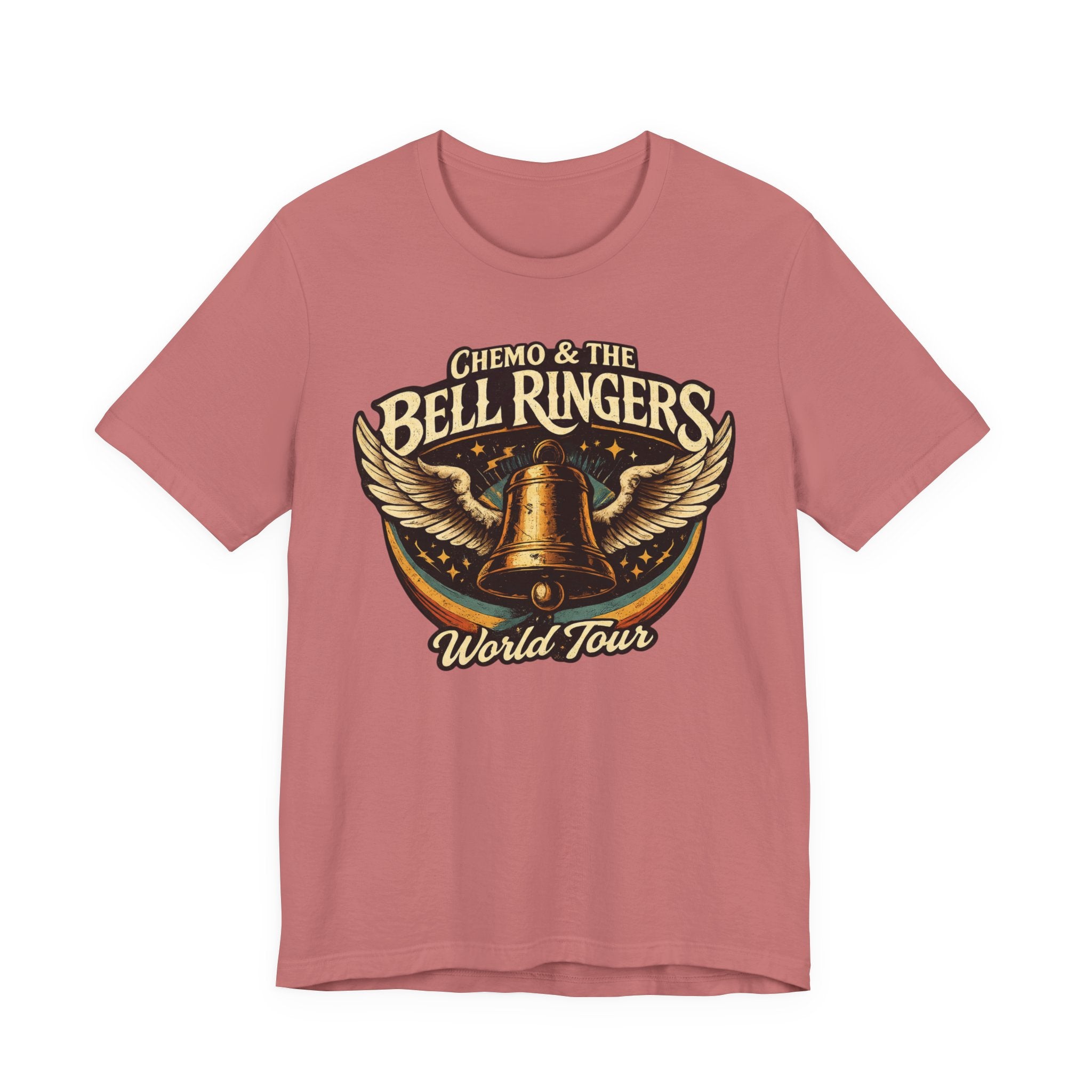 Chemo & The Bell Ringers World Tour Shirt | Cancer Survivor Gift | Chemo Patient Support Tee | Bell Ringing Celebration | Up to 4XL