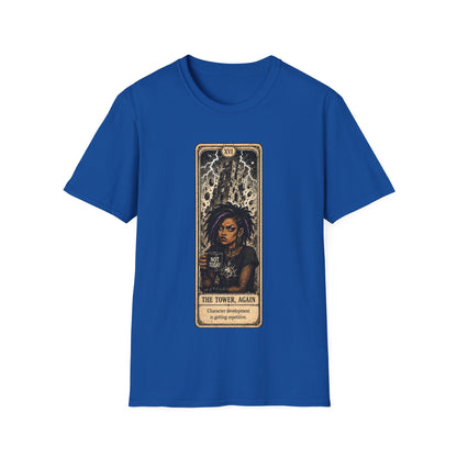 The Tower, Again Tarot T-Shirt