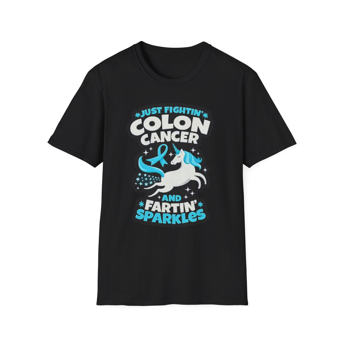 Colon Cancer Farting Sparkles T-Shirt