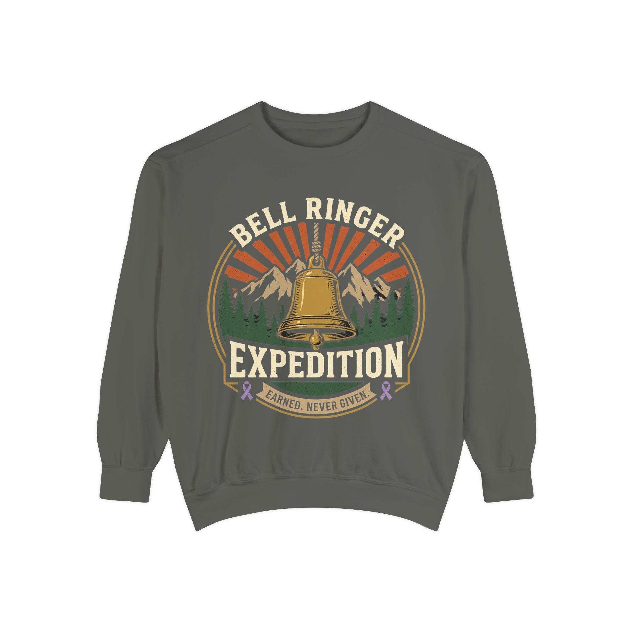 Bell Ringer Expedition Sweatshirt — One Hell of a Climb Retro Outdoor Crewneck
