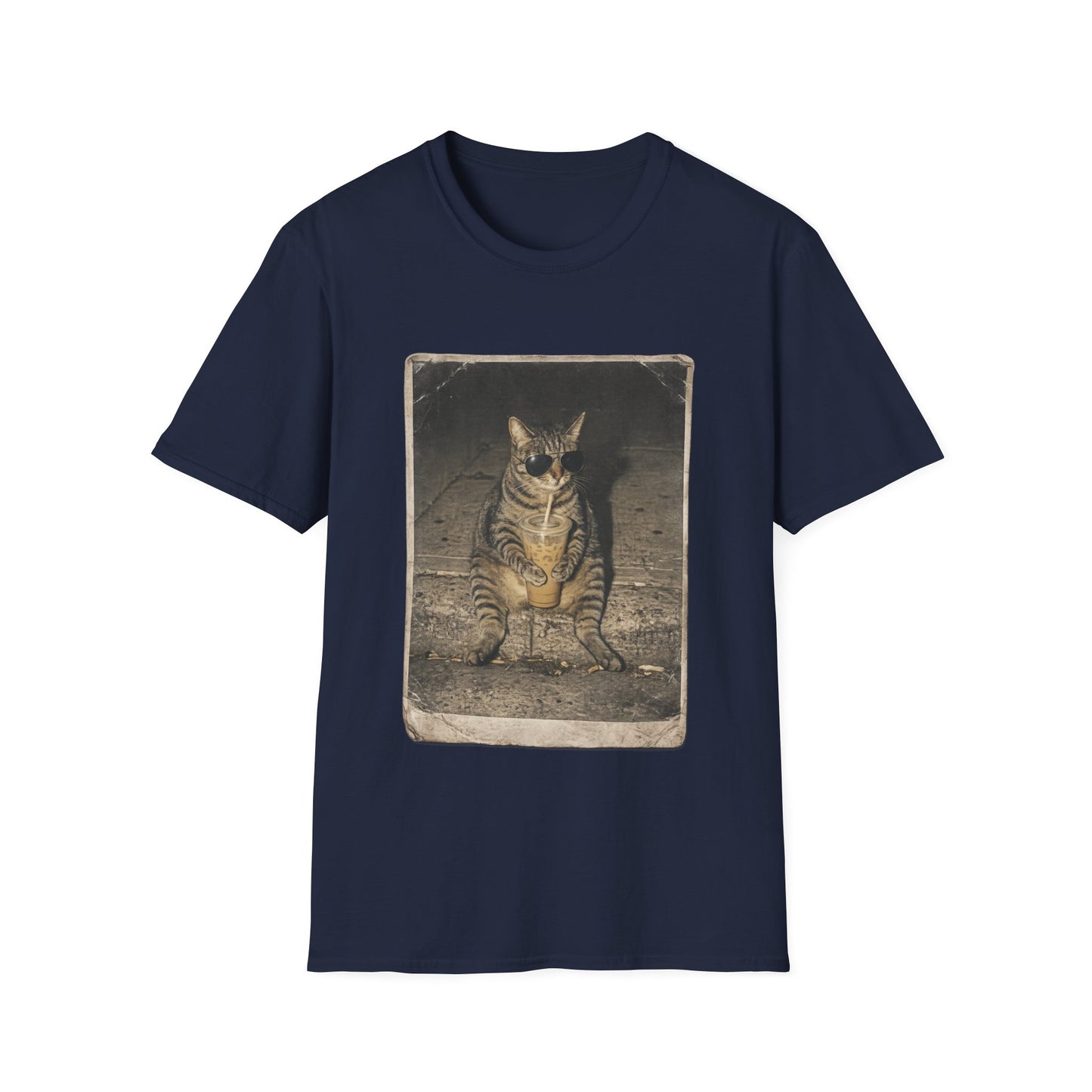 Vintage Tabby Cat Photo T-Shirt