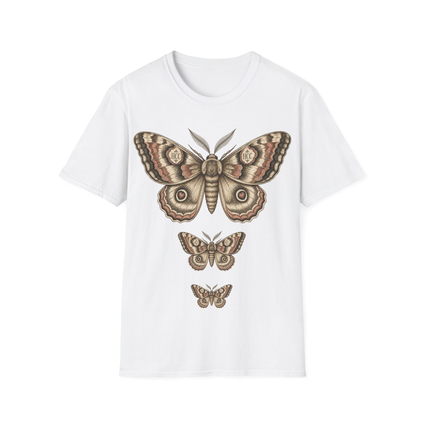 Vintage Moth Dark Academia T-Shirt