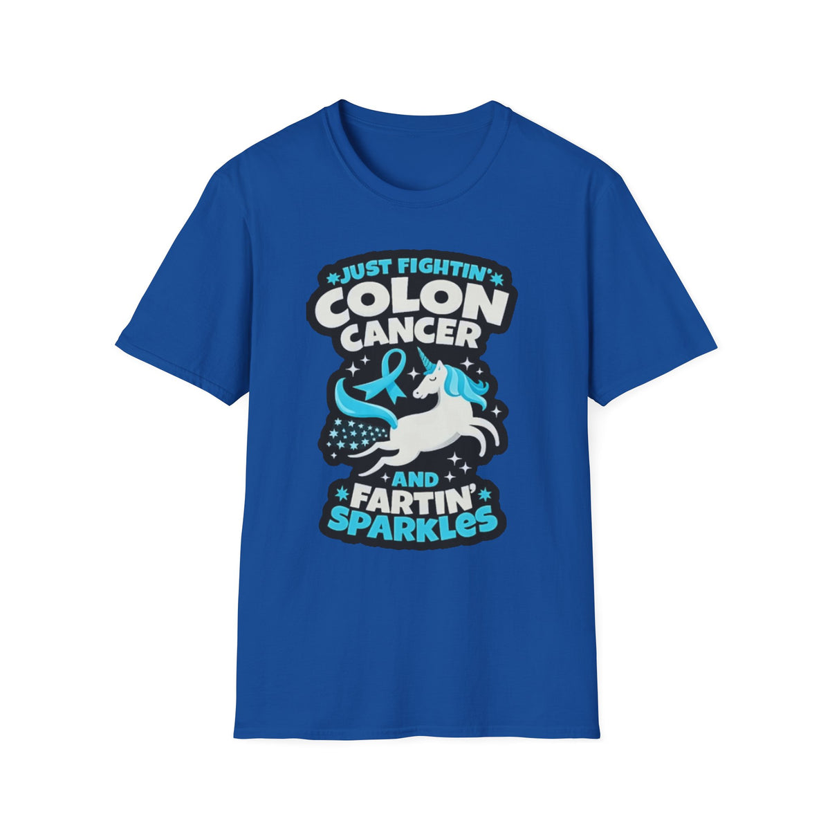 Colon Cancer Farting Sparkles T-Shirt