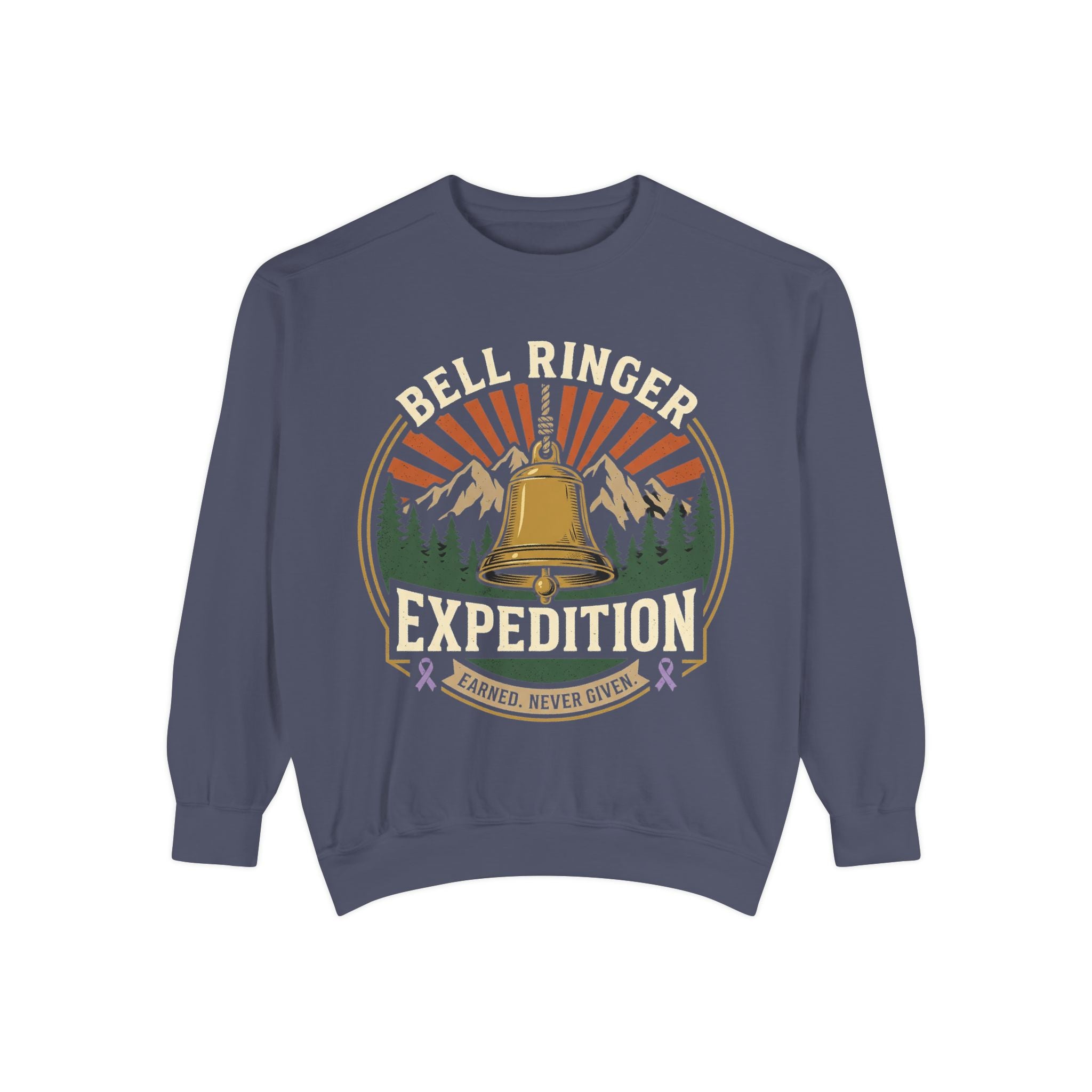 Bell Ringer Expedition Sweatshirt — One Hell of a Climb Retro Outdoor Crewneck