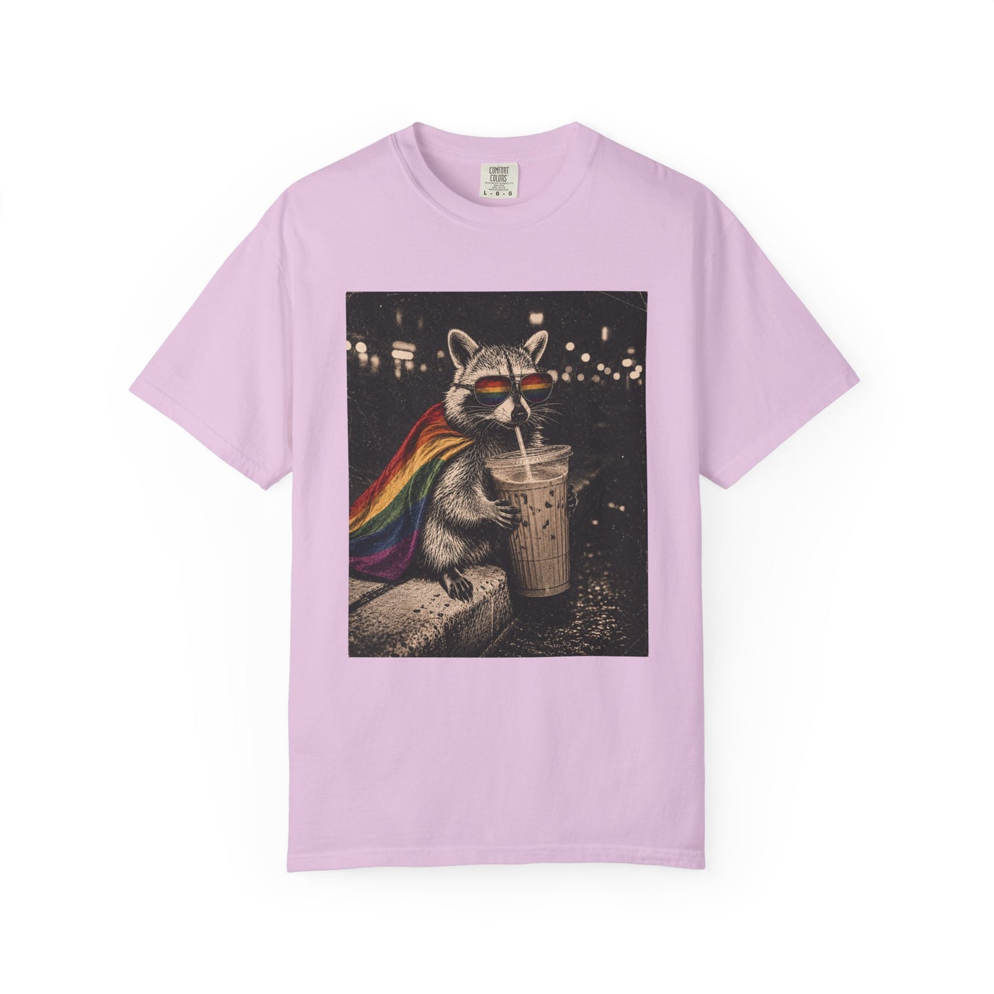 Midnight Trash Panda Coffee Club T-Shirt