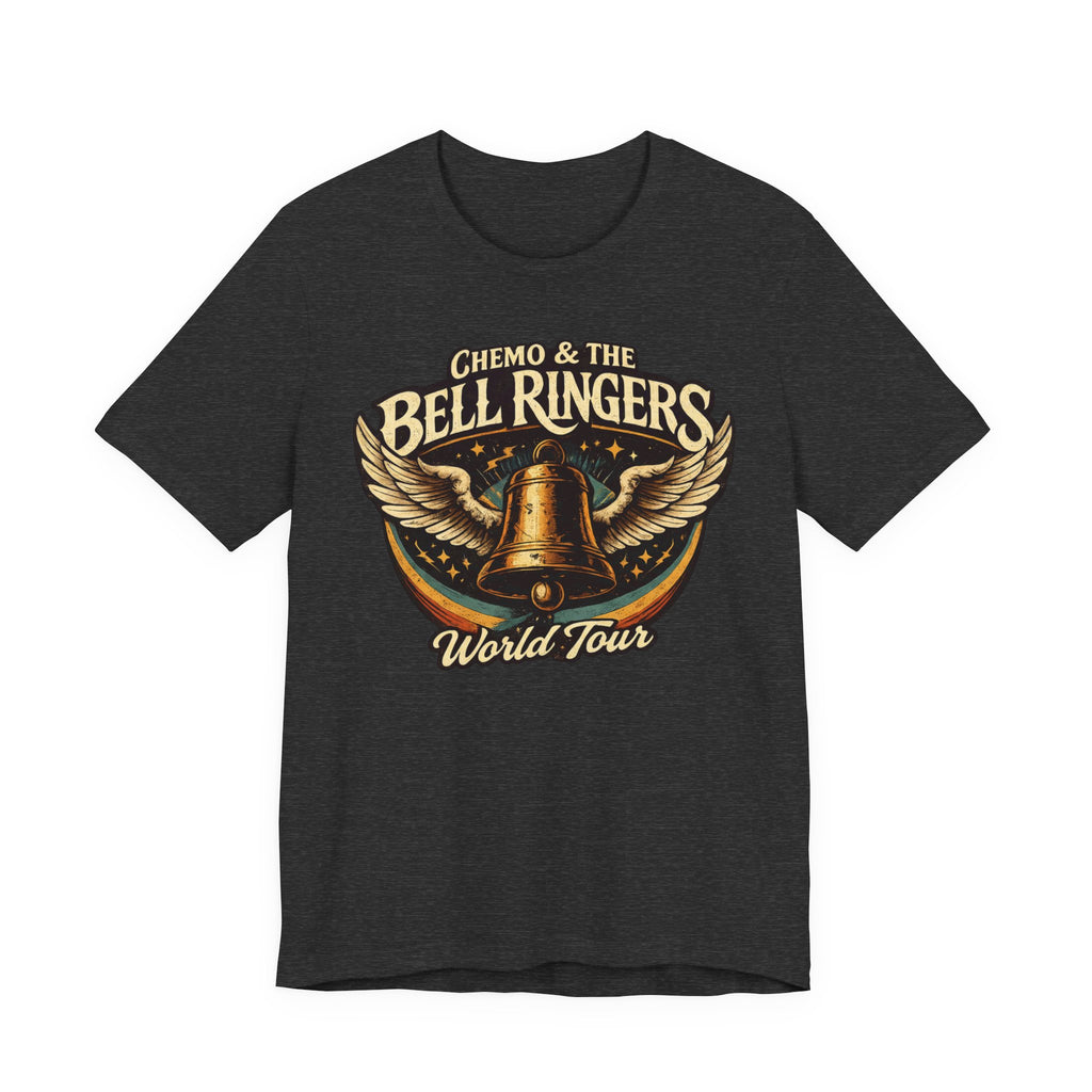 Chemo & The Bell Ringers World Tour Shirt | Cancer Survivor Gift | Chemo Patient Support Tee | Bell Ringing Celebration | Up to 4XL