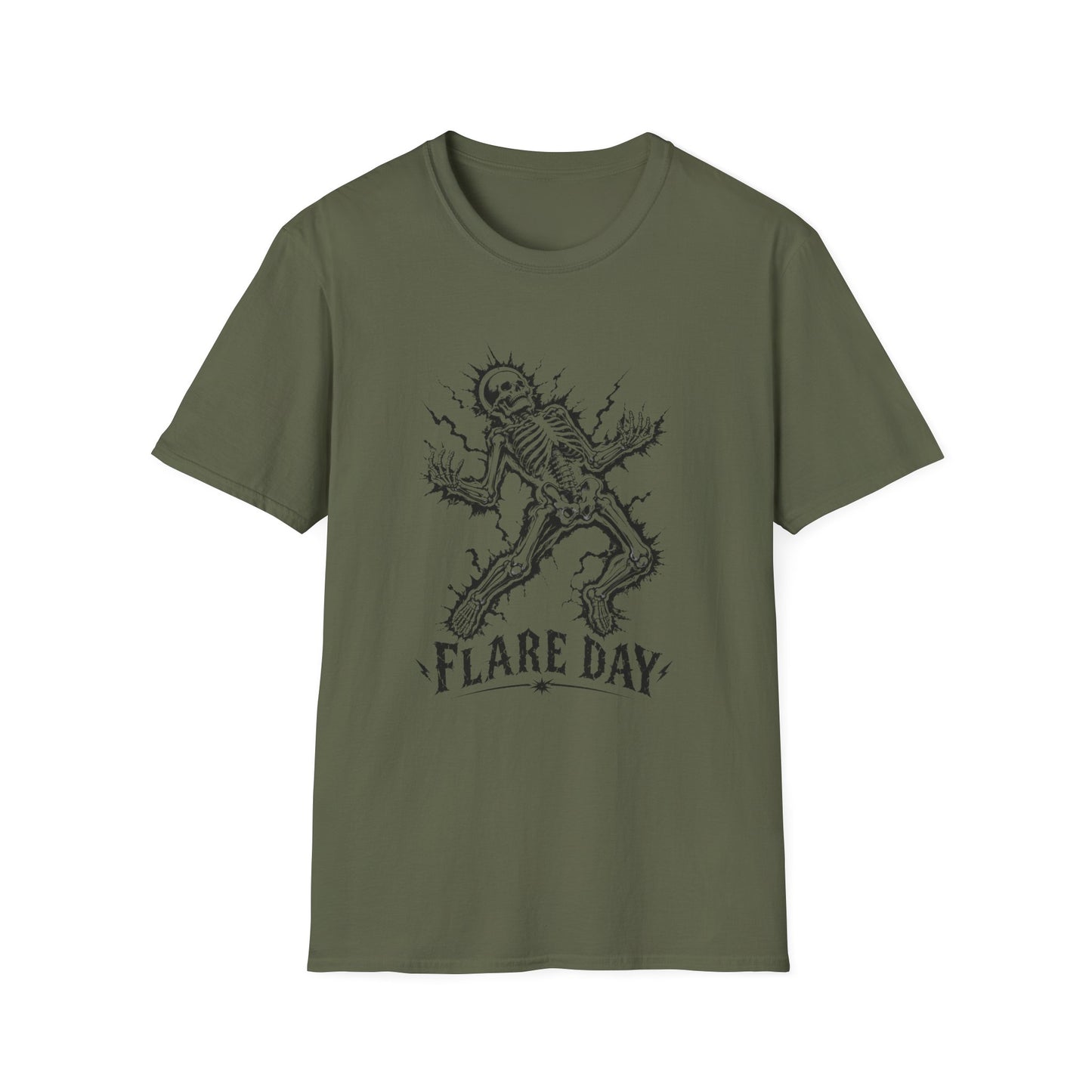 Flare Day Skeleton T-shirt