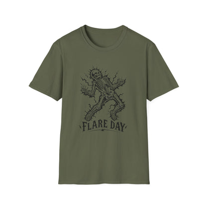 Flare Day Skeleton T-shirt