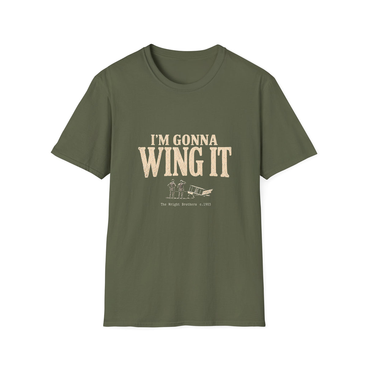 I’m Gonna Wing It Shirt | Funny Wright Brothers T-Shirt