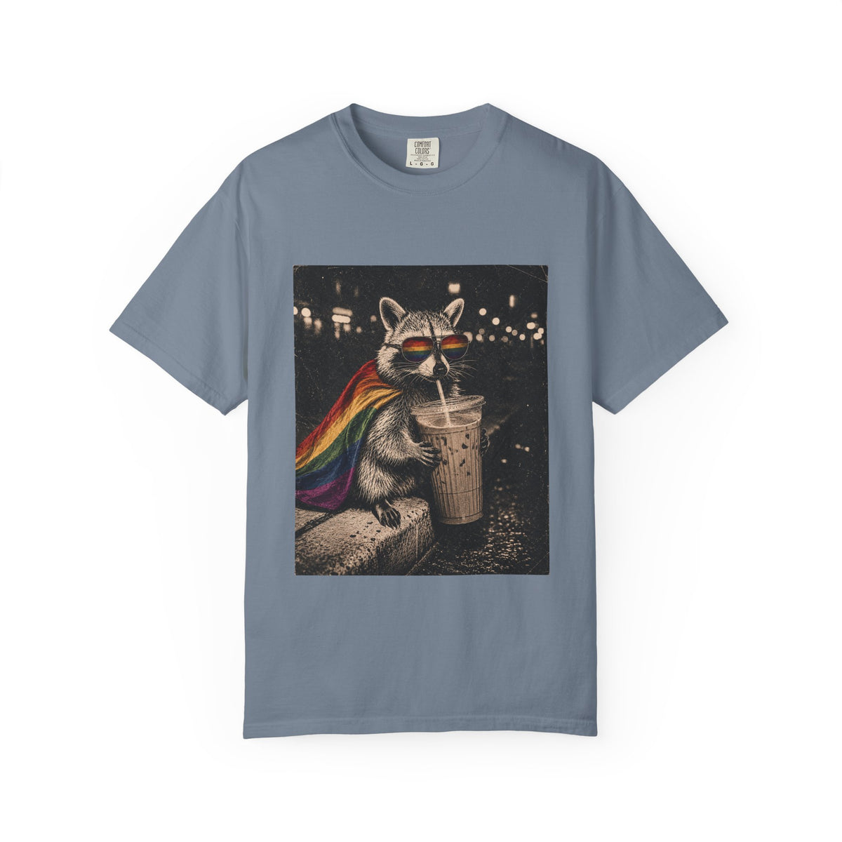 Midnight Trash Panda Coffee Club T-Shirt