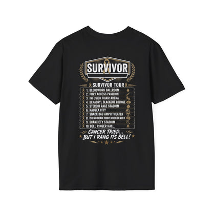 Chemo & The Bell Ringers World Tour T-Shirt,  FRONT & BACK PRINT