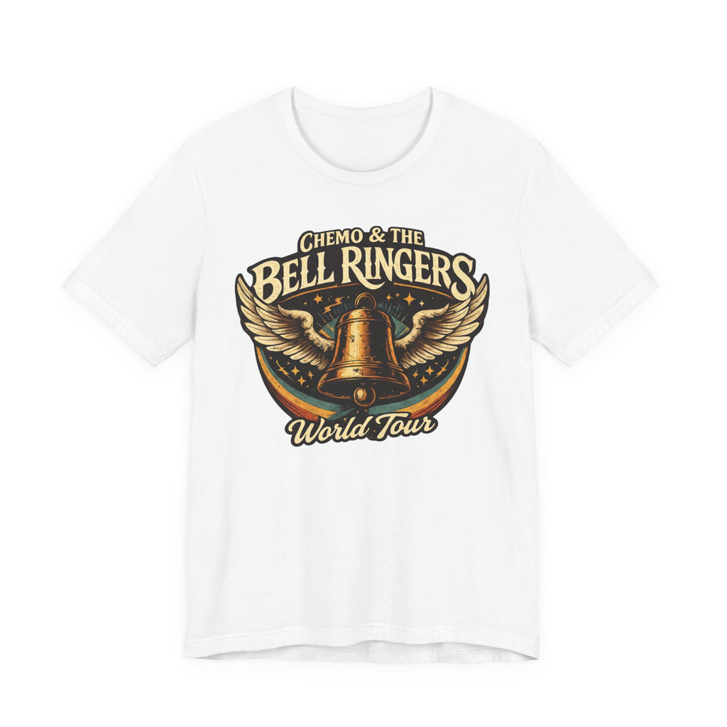 Chemo & The Bell Ringers World Tour Shirt | Cancer Survivor Gift | Chemo Patient Support Tee | Bell Ringing Celebration | Up to 4XL