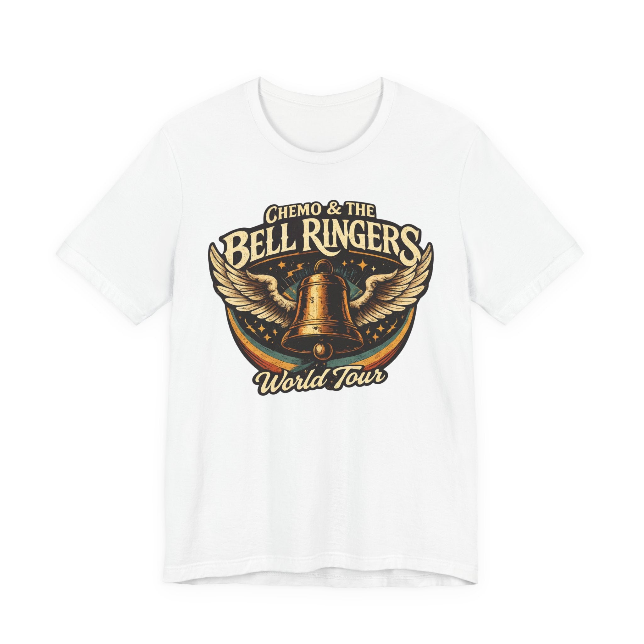 Chemo & The Bell Ringers World Tour Shirt | Cancer Survivor Gift | Chemo Patient Support Tee | Bell Ringing Celebration | Up to 4XL
