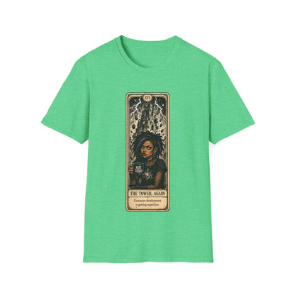 The Tower, Again Tarot T-Shirt