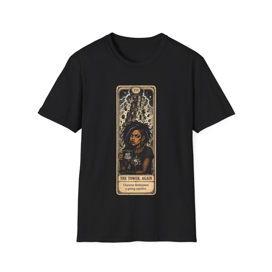 Tarot Card T-Shirt, The Tower..Again
