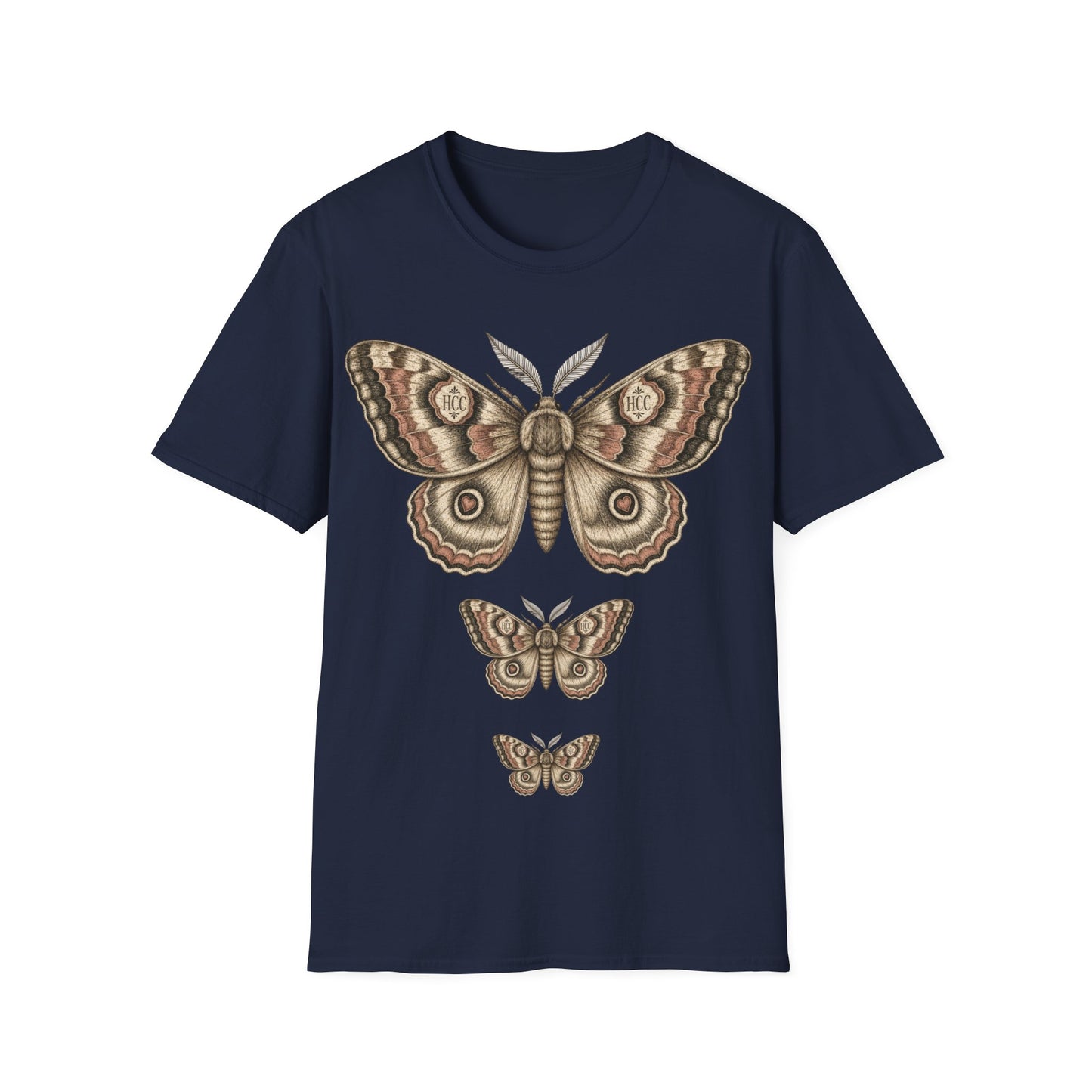 Vintage Moth Dark Academia T-Shirt