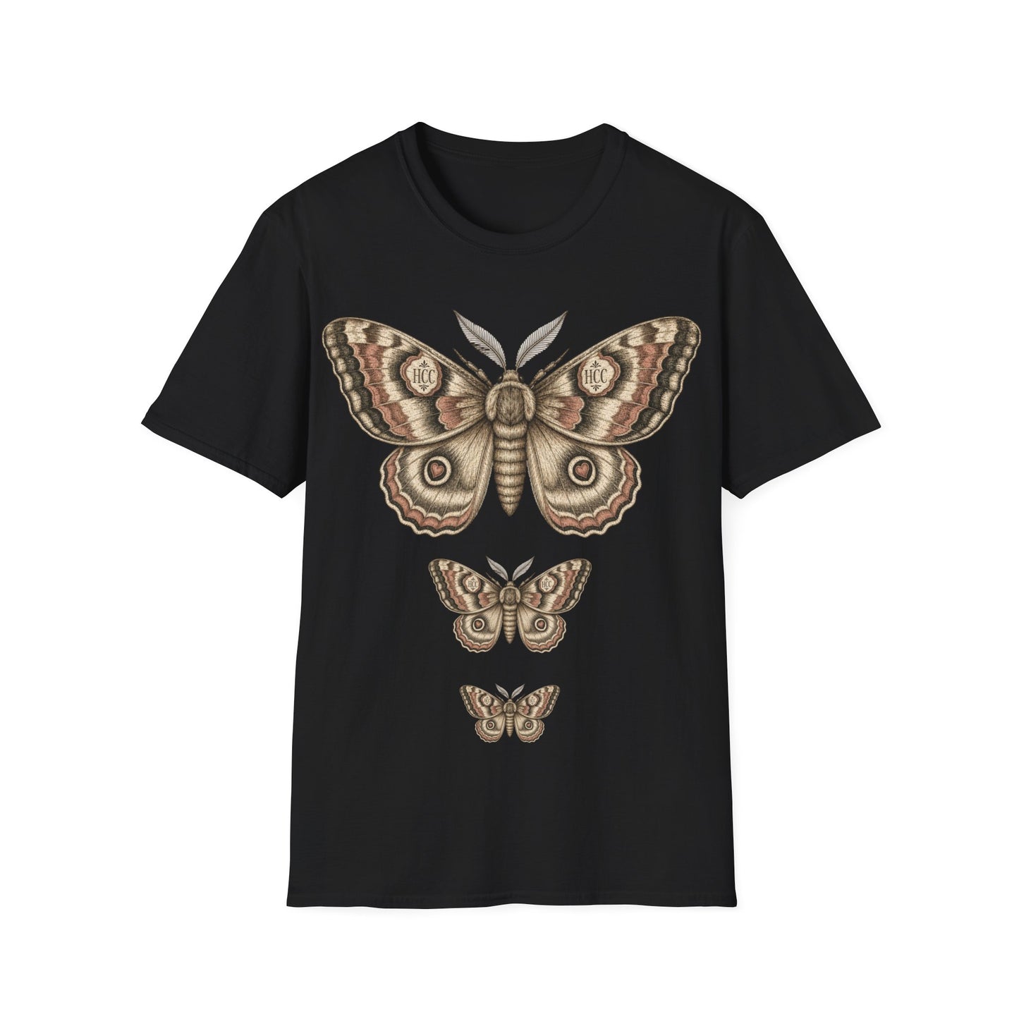 Vintage Moth Dark Academia T-Shirt