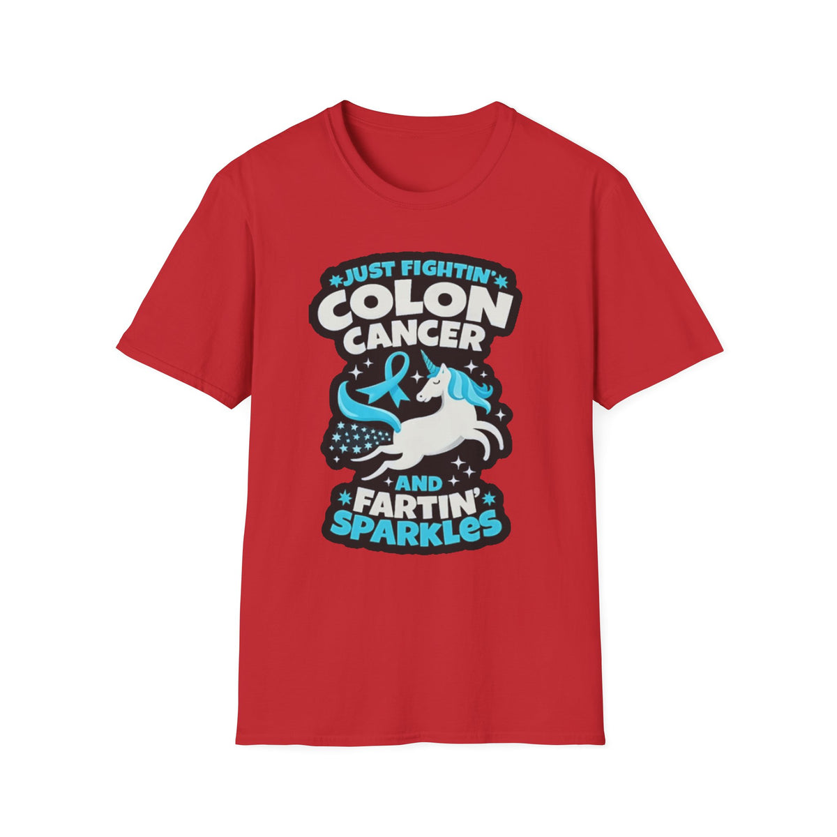 Colon Cancer Farting Sparkles T-Shirt