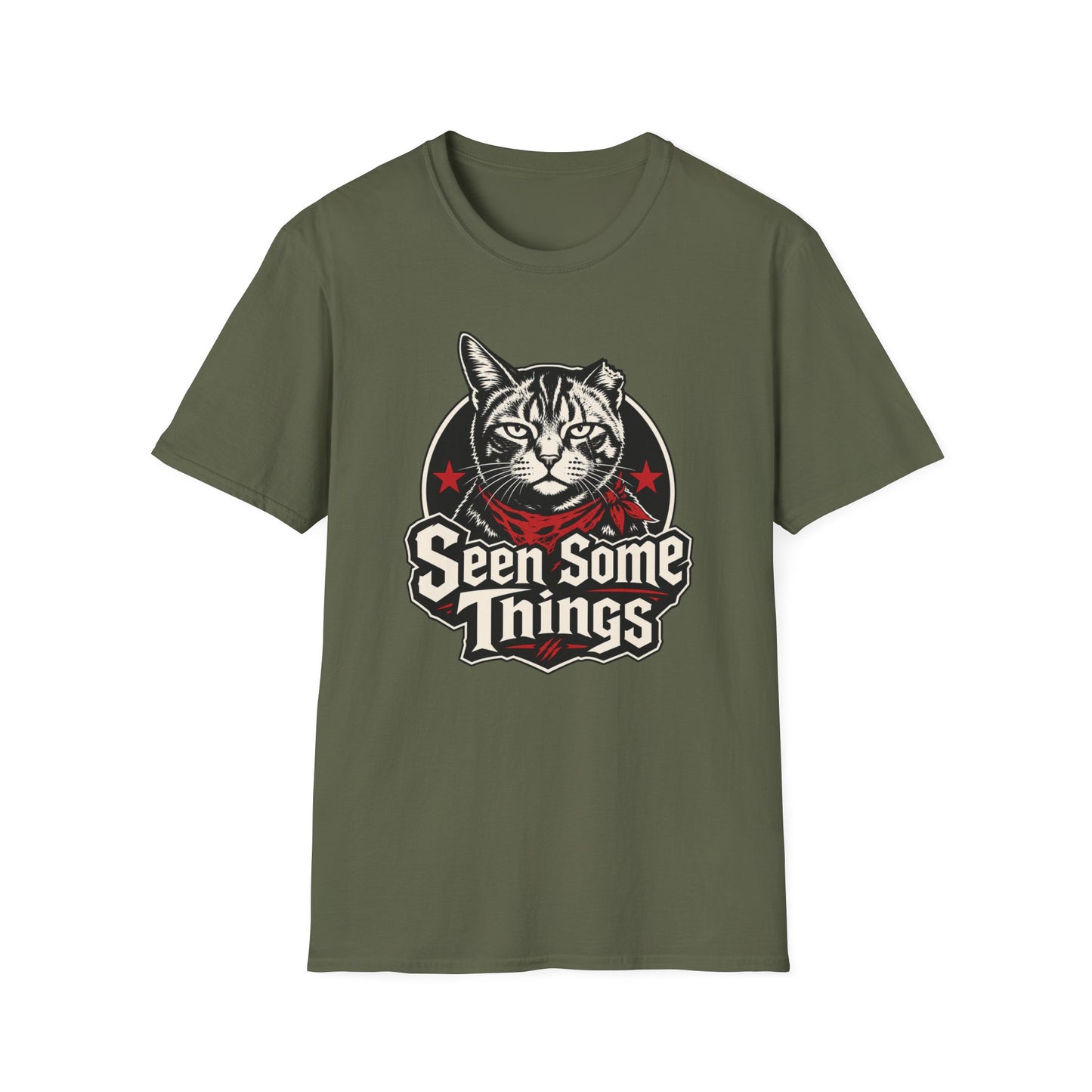 Seen Some Things Cat T-Shirt