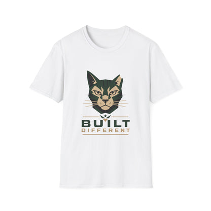 Built Different Cat T-Shirt