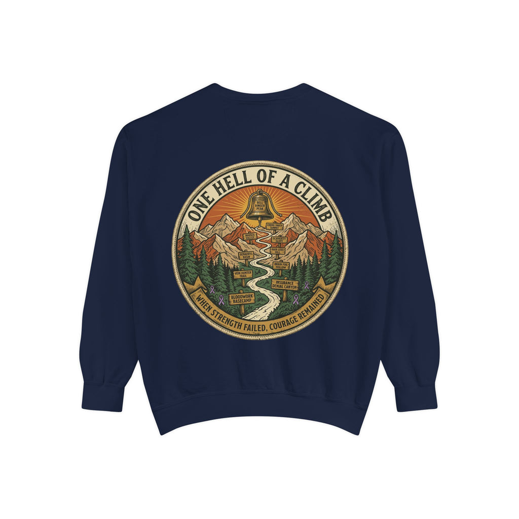 Bell Ringer Expedition Sweatshirt — One Hell of a Climb Retro Outdoor Crewneck