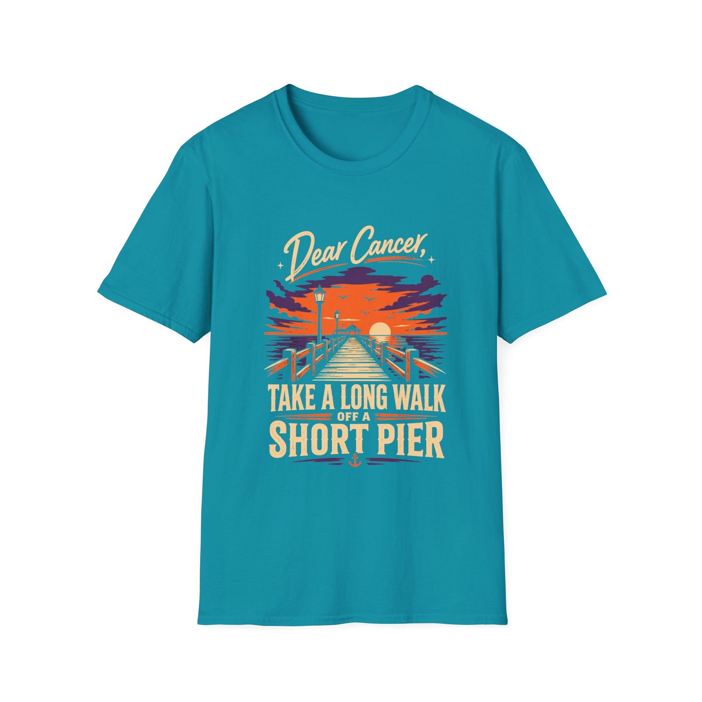 Dear Cancer Take a Long Walk Off a Short Pier T-Shirt