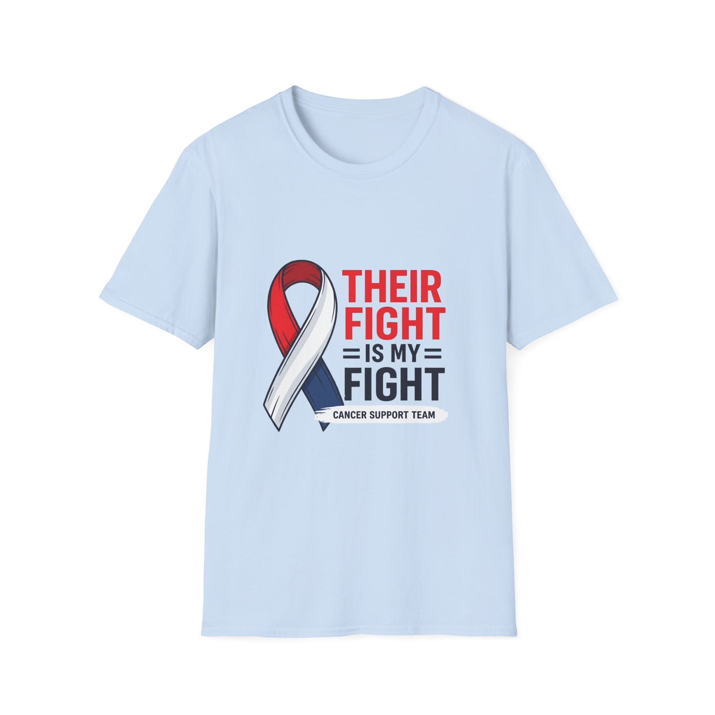 Cancer Support Team Tshirt |  Family Matching Cancer Awareness Tee Shirt
