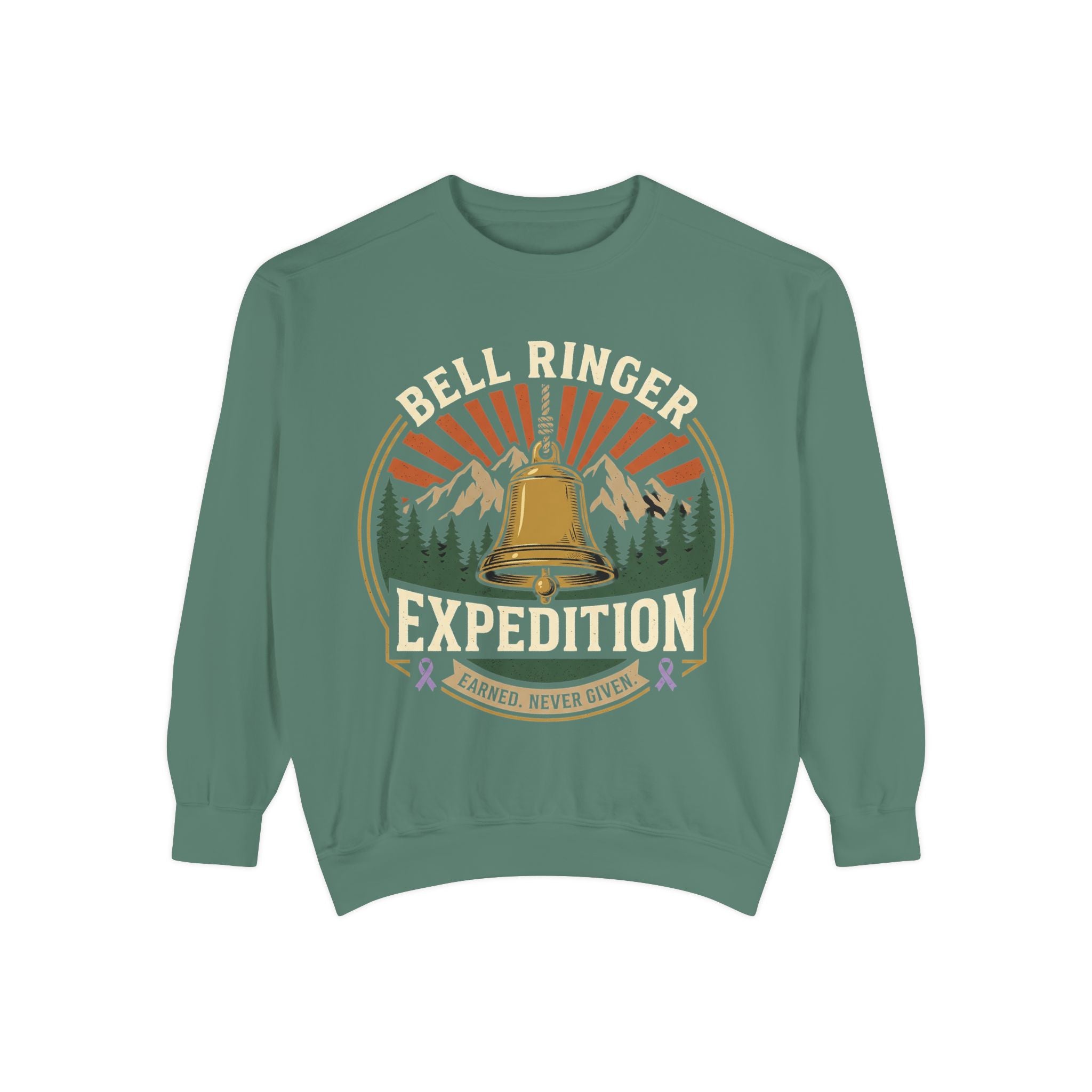 Bell Ringer Expedition Sweatshirt — One Hell of a Climb Retro Outdoor Crewneck