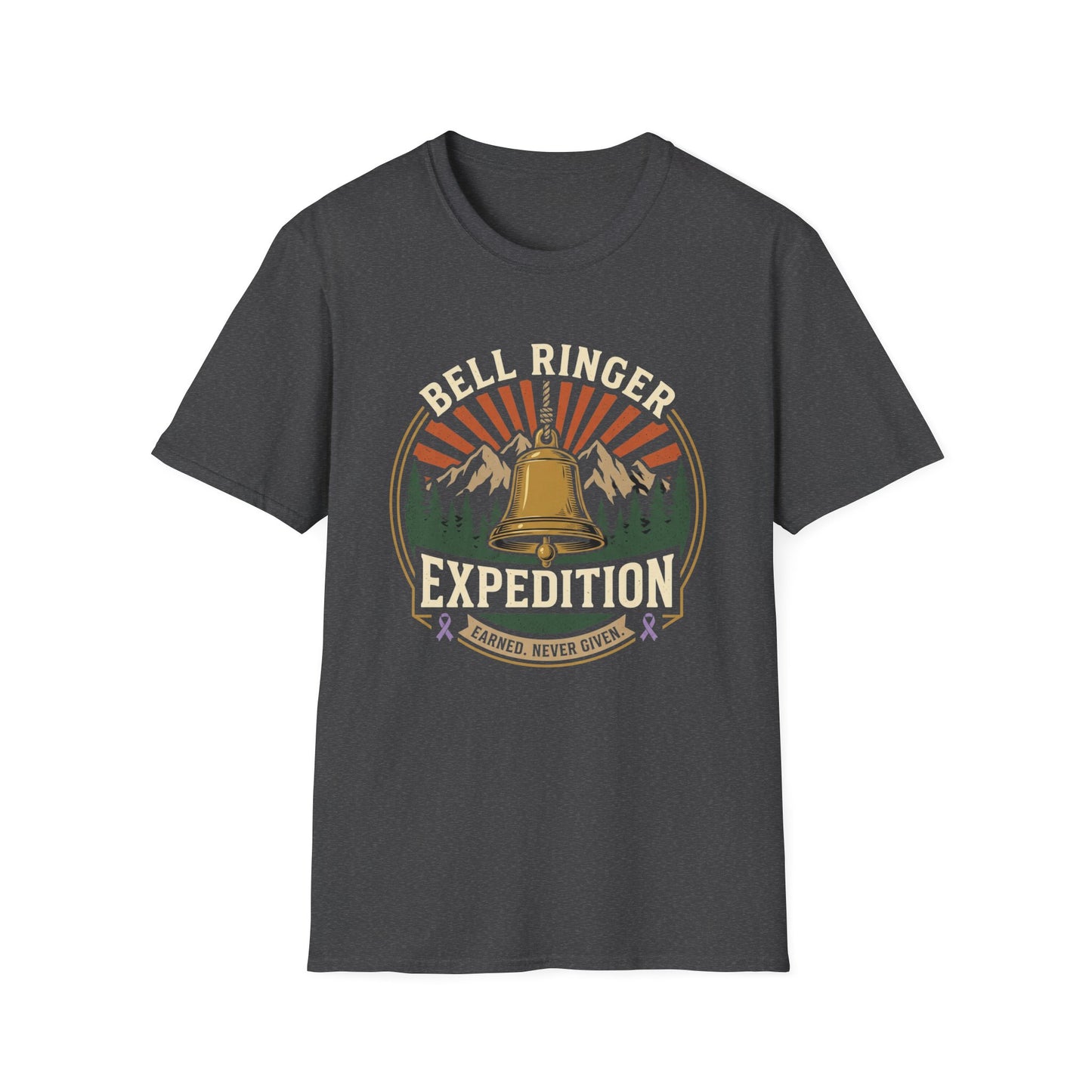 Chemo Bell Ringer Expedition T-Shirt, Front & Back Print