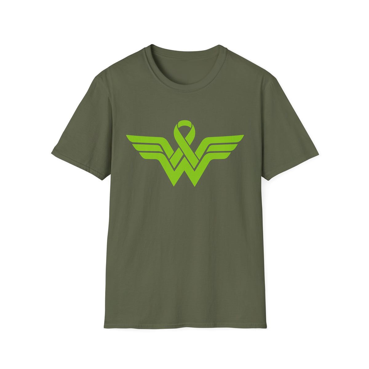 Lime Green Super Hero T-Shirt