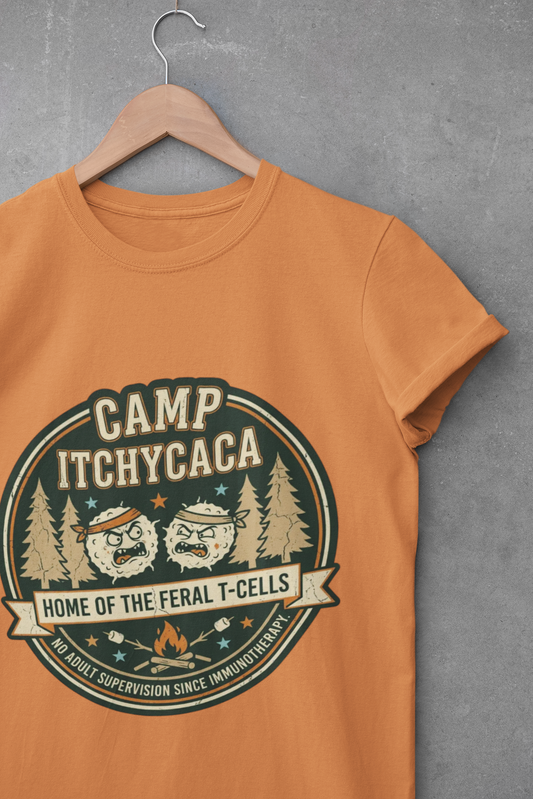 Immunotherapy Summer Camp Tshirt | Cancer Support Gift