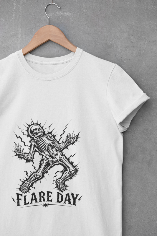 Flare Day Skeleton T-shirt