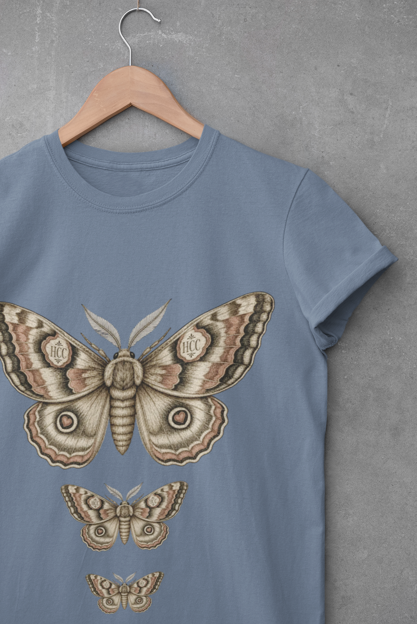 Vintage Moth Dark Academia T-Shirt