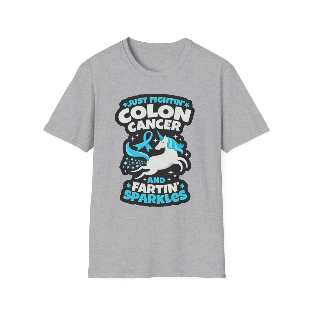 Colon Cancer Farting Sparkles T-Shirt
