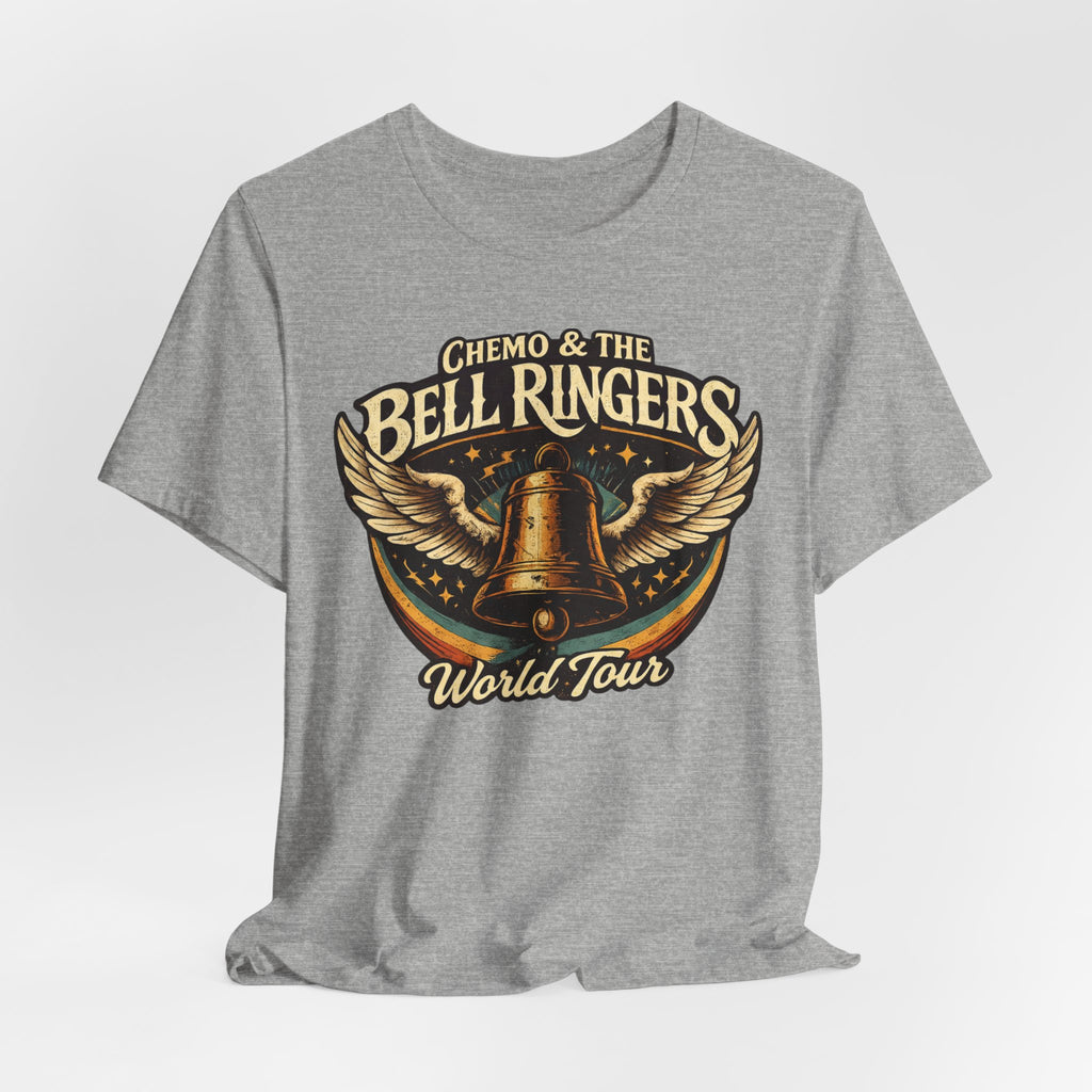 Chemo & The Bell Ringers World Tour Shirt | Cancer Survivor Gift | Chemo Patient Support Tee | Bell Ringing Celebration | Up to 4XL