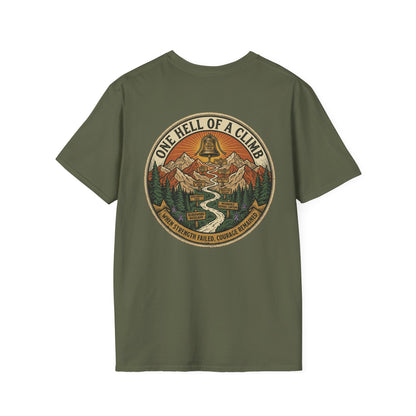 Chemo Bell Ringer Expedition T-Shirt, Front & Back Print